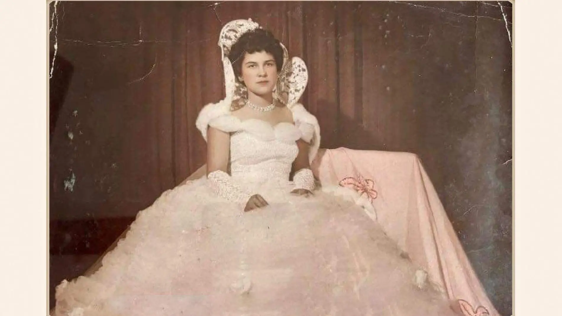 Ofelia Oberg, princesa de Cuauhtémoc en el año de 1959